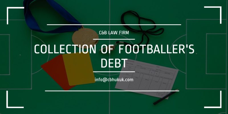 collection of footballer's debt